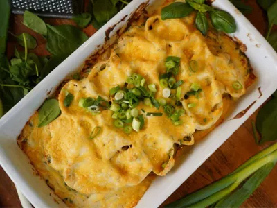 Kip lasagne roll ups