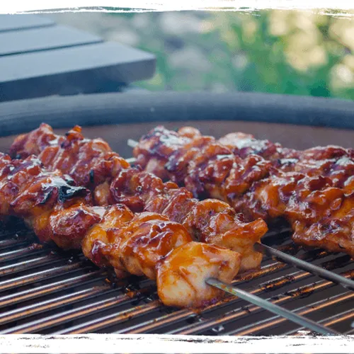 Barbecue kipkebab