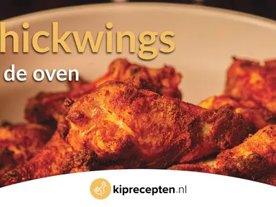 Chicken wings uit de oven