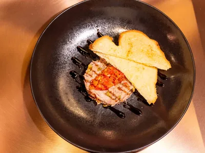 Rilette van eend met brioche