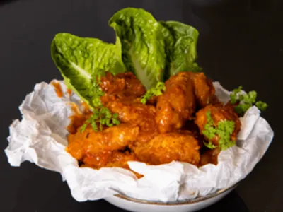 Spicy kippenvleugeltjes
