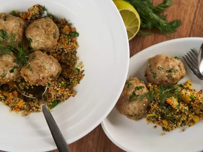 Kipgehaktballen met Quinoa