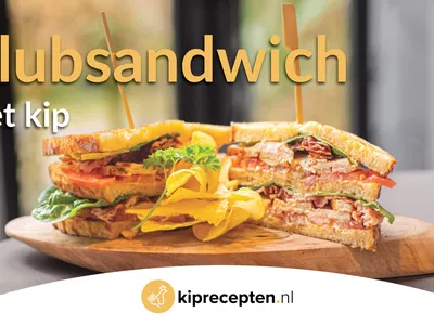 Club sandwich met kip