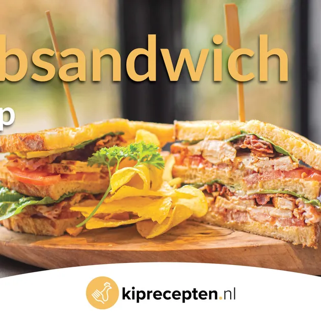 Club sandwich met kip