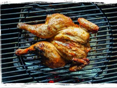 Kiprecepten - Gegrilde pittige kip