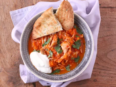Curry met kip, pompoen en garam massala