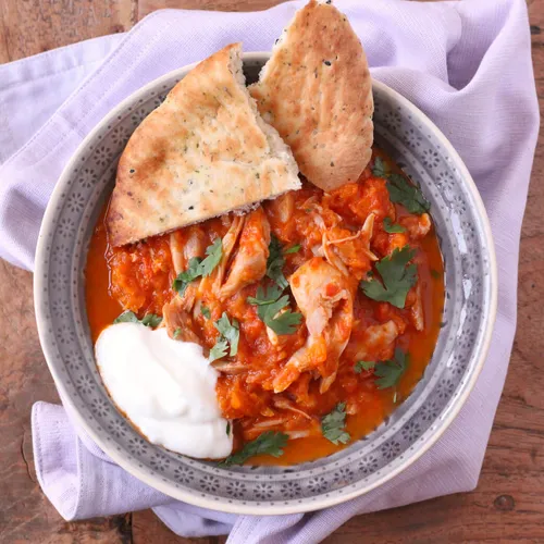 Curry met kip, pompoen en garam masal