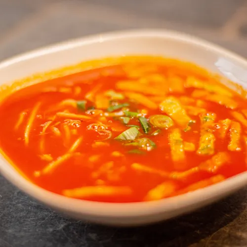 Chinese tomatensoep zoetzuur