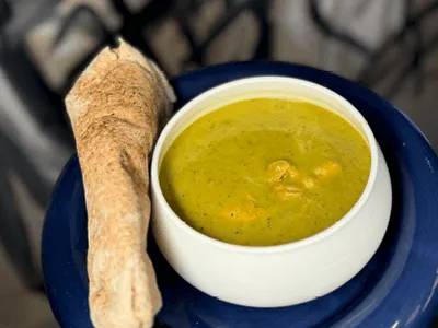 Groene curry kipstoof