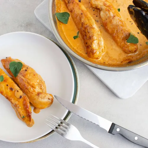 Romige cajun kipfilets