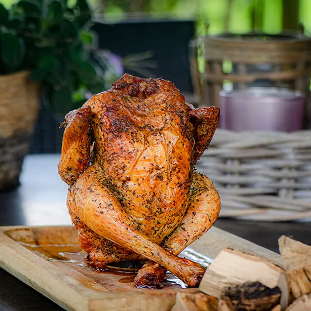 Mediterrane Beer Can Chicken