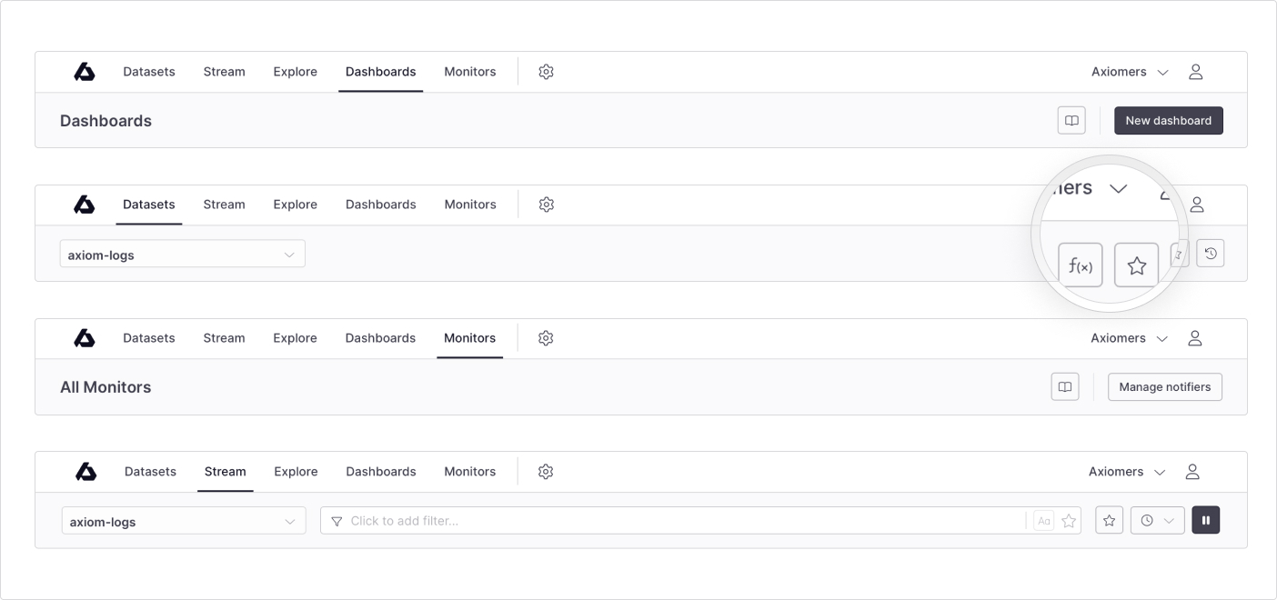 Restructuring Axiom to pave the way for new features