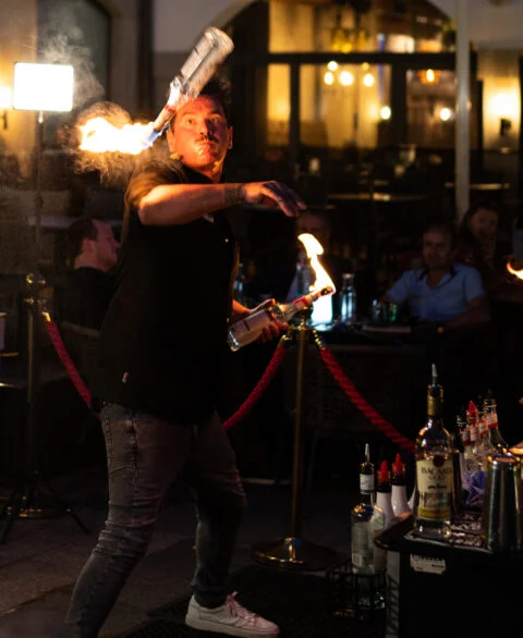 feuershow von cocktsilmixxer