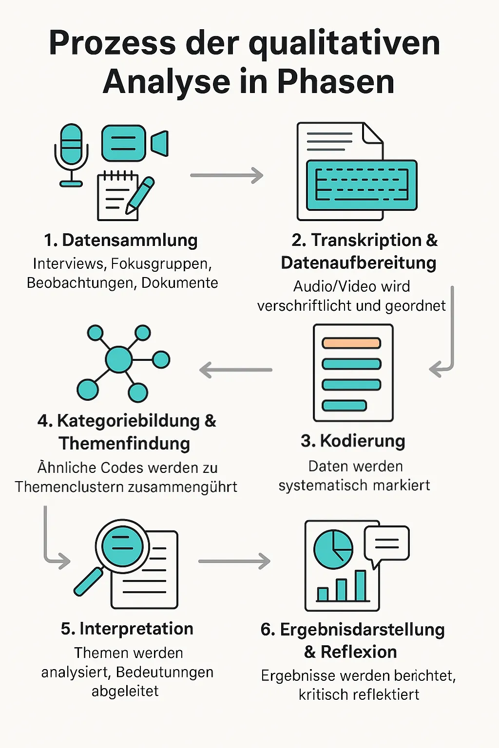 Process Qualitativen Analyse
