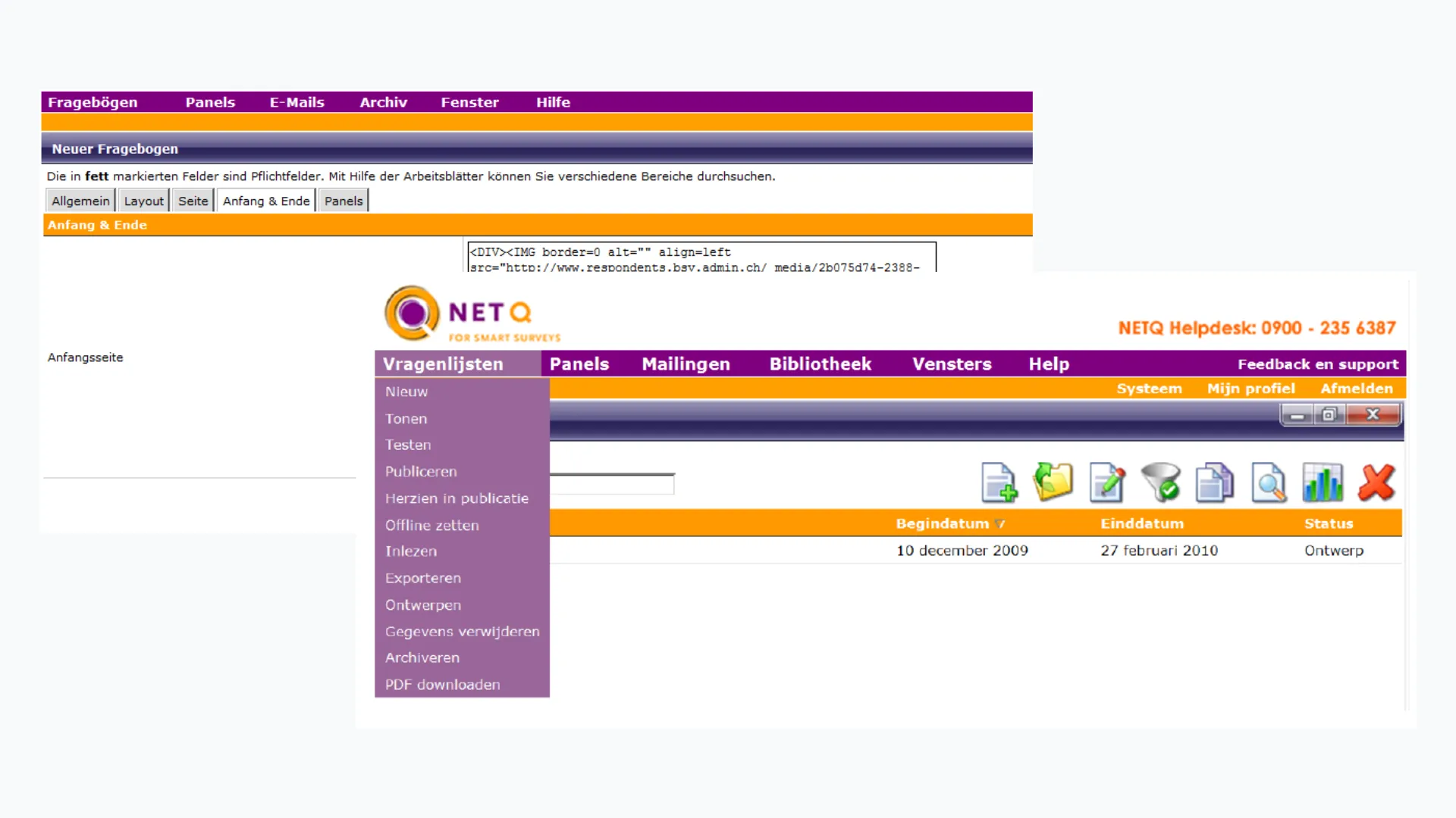 NET Questionnaires Software