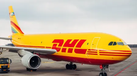A plane of DHL