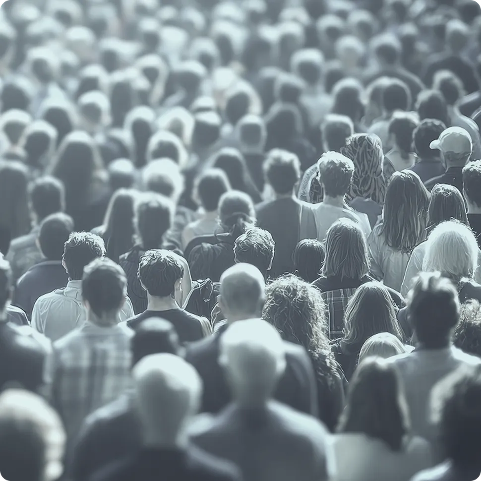 A crowd