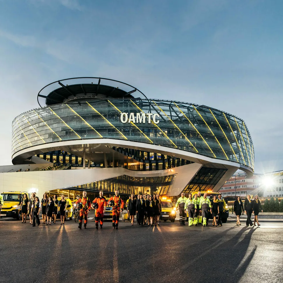 a picture of the ÖAMTC building