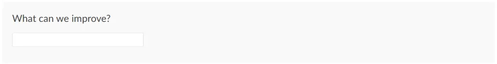 Open question questiontype
