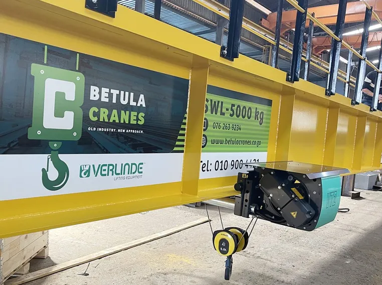 VERLINDE presents Betula Cranes, its new distributor in South Africa