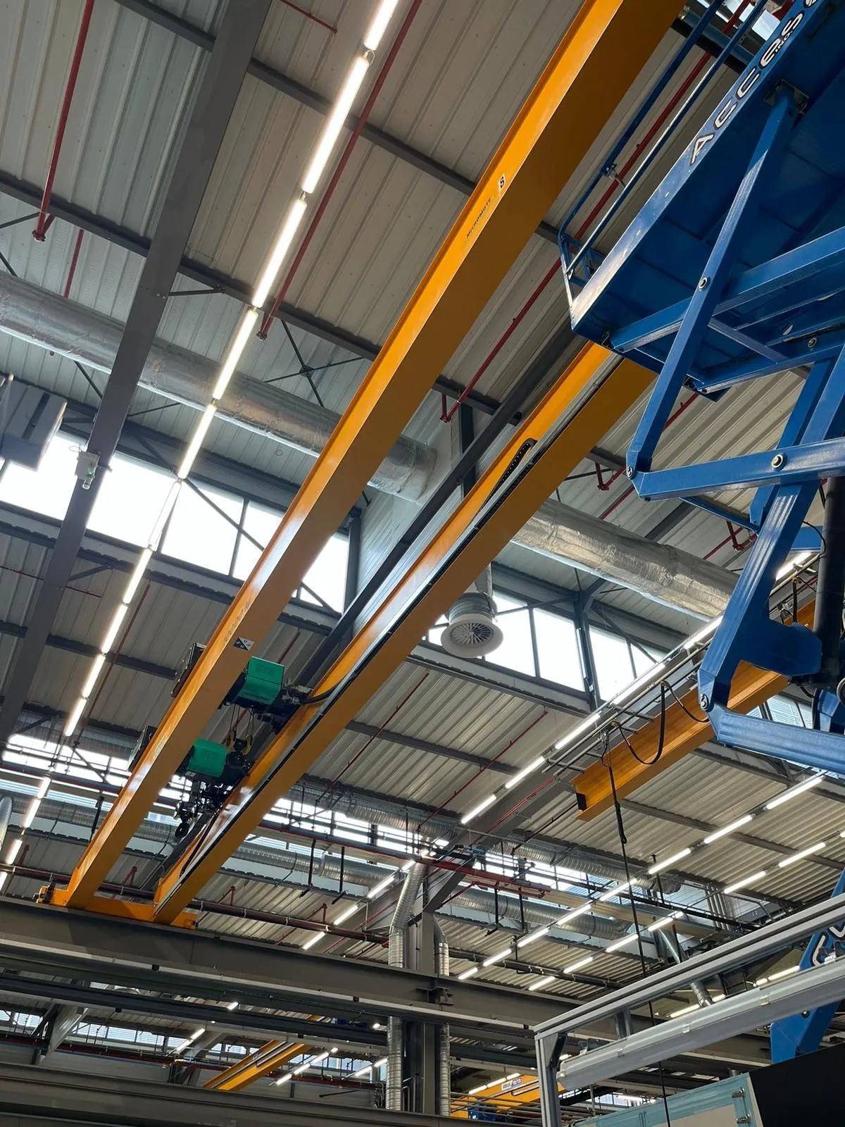 industrial electric wire rope hoist overhead crane installation reference