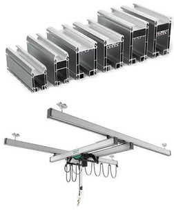 Eurosystem ALD - Profilé creux alu pour manutention aérienne