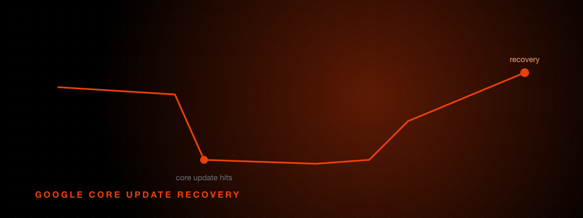 How to Recover from a Google Core Update in 2026 (Traffic-Drop Playbook)