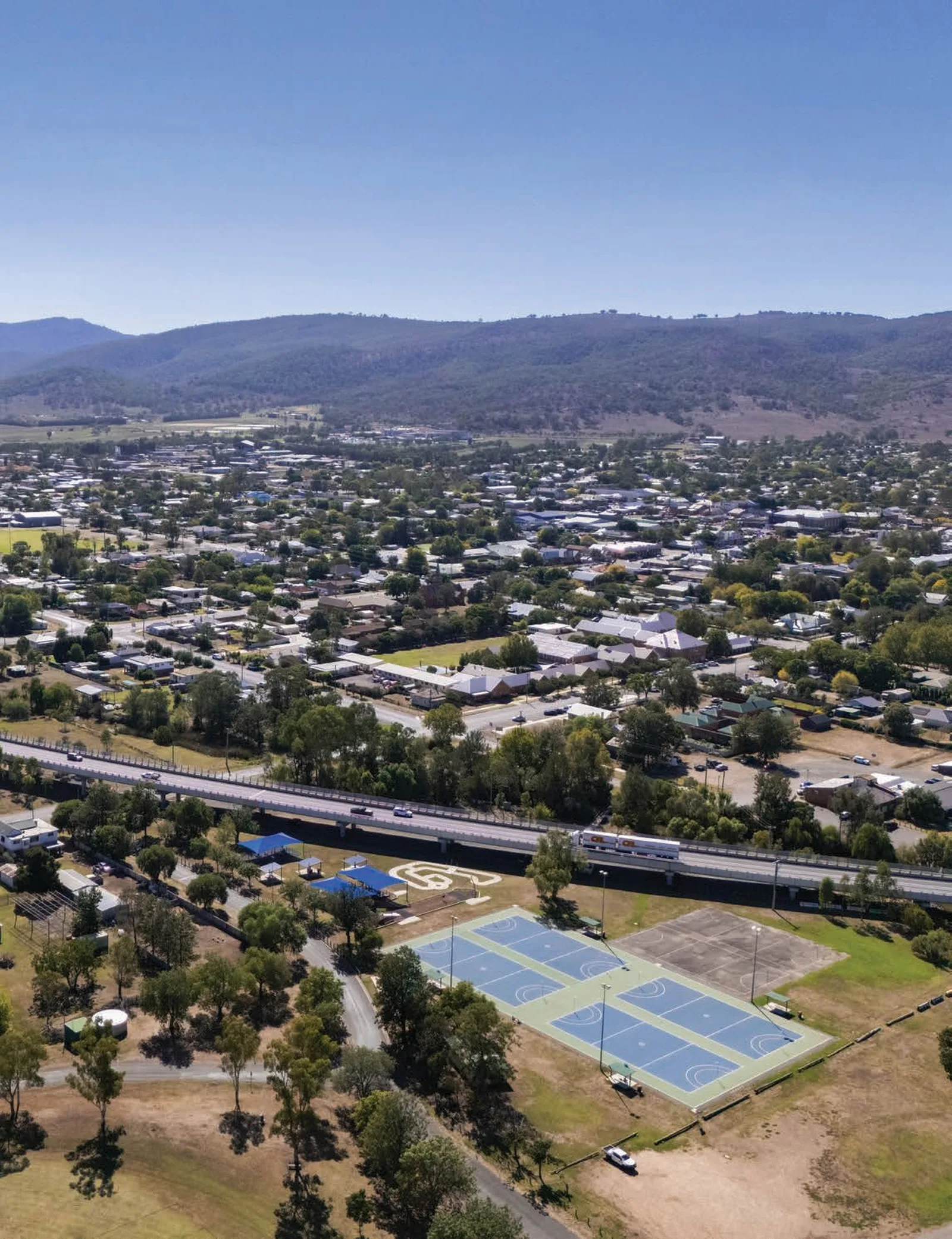 Scone mayor Maurice Collison says the project has revitalised the area.