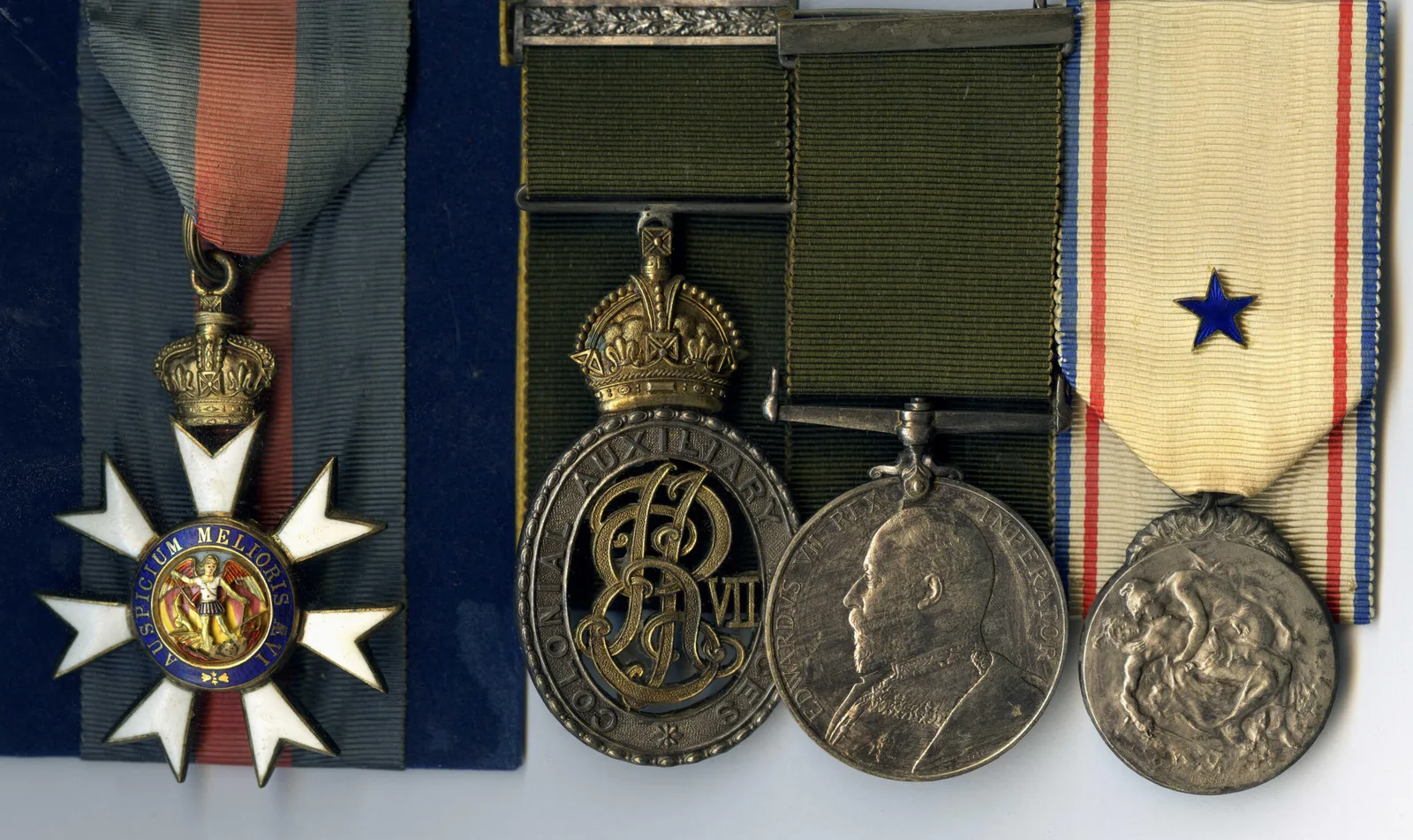 The medals won by WW1 major general Gustave Ramaciotti.