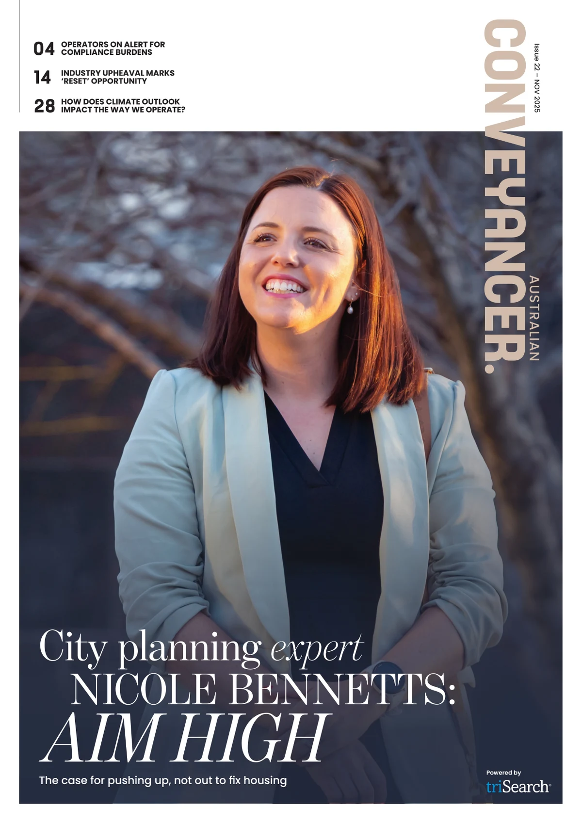 City Planning expert Nicole Bennetts: aim high cover