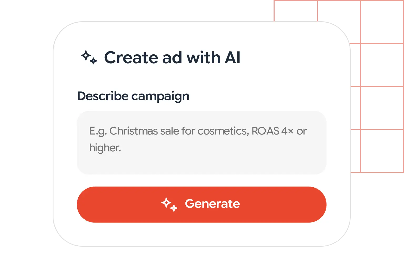 AI Campaign creation
