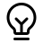 a symbol of a lightbulb