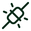 an icon of two energy sockets connecting