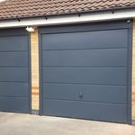 Modern Linear Up & Over Garage Doors - View 5