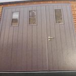 Insulated Side Hinged Garage Doors - View 11