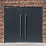 Insulated Side Hinged Garage Doors - View 2