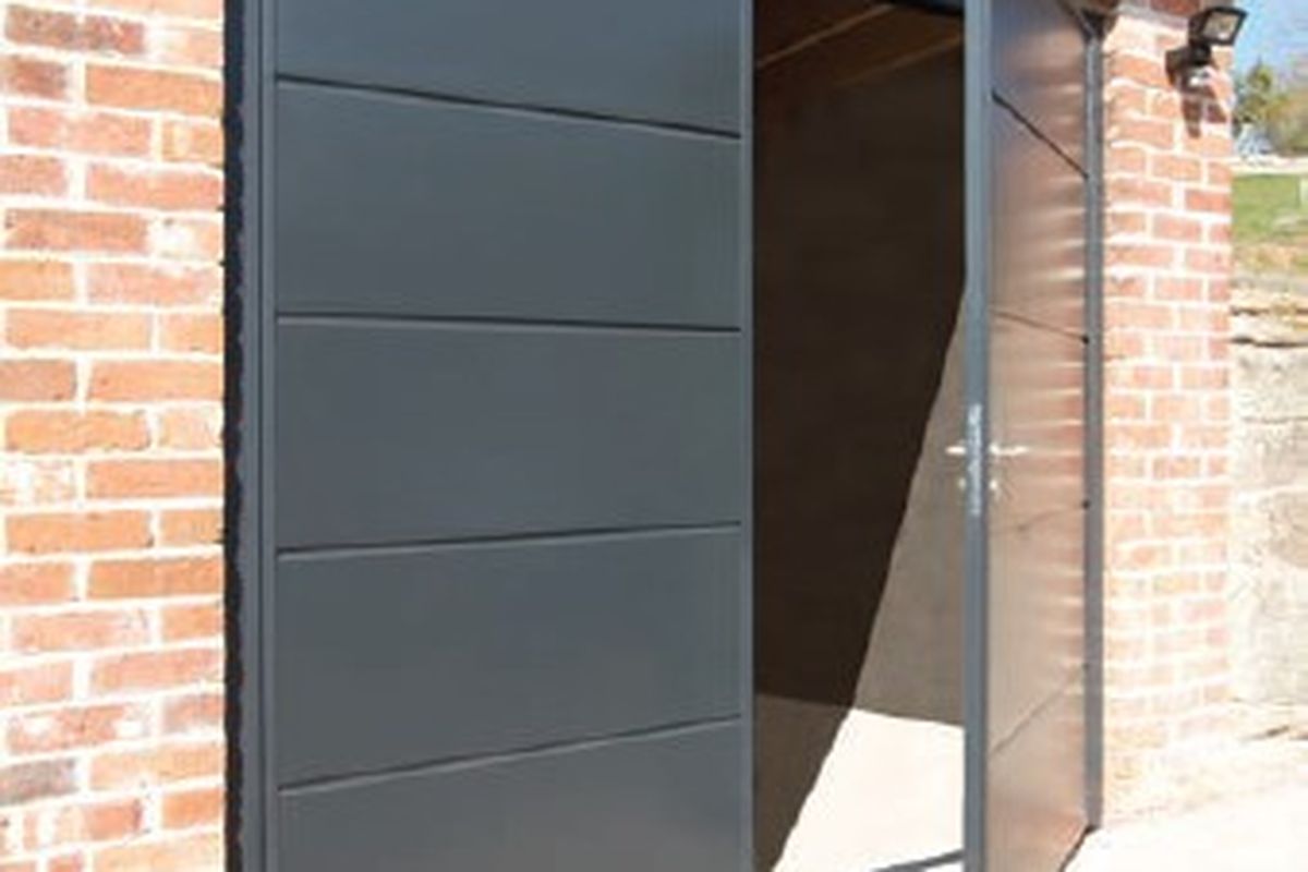 Insulated Side Hinged Garage Doors