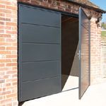 Insulated Side Hinged Garage Doors - View 1