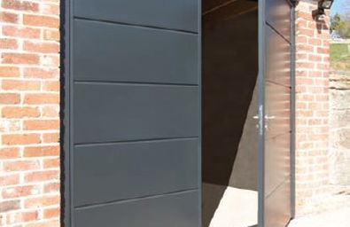 Insulated Side Hinged Garage Doors
