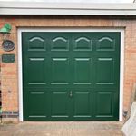Traditional Georgian Up & Over Garage Doors - View 3