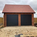 Modern Linear Up & Over Garage Doors - View 15