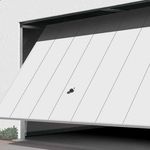 Modern Linear Up & Over Garage Doors - View 1