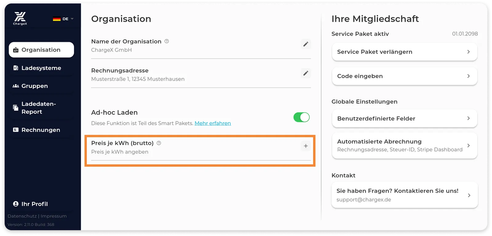 Direct Payment Admin