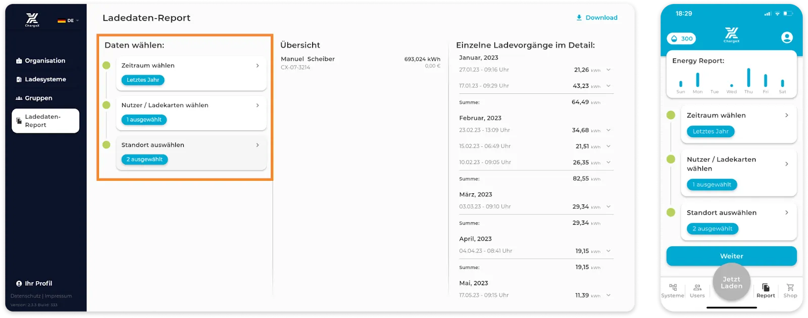 Reports erstellen