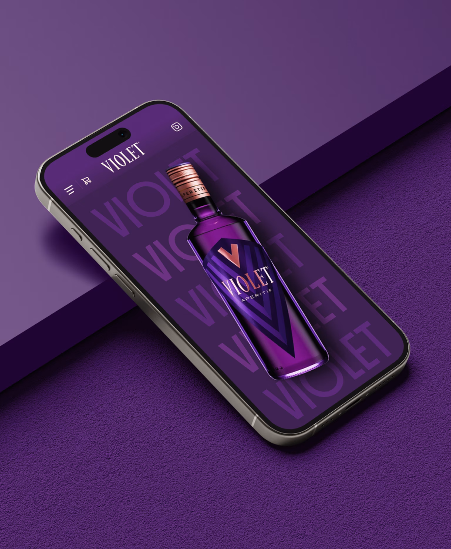 Violet Mockup Handy Website