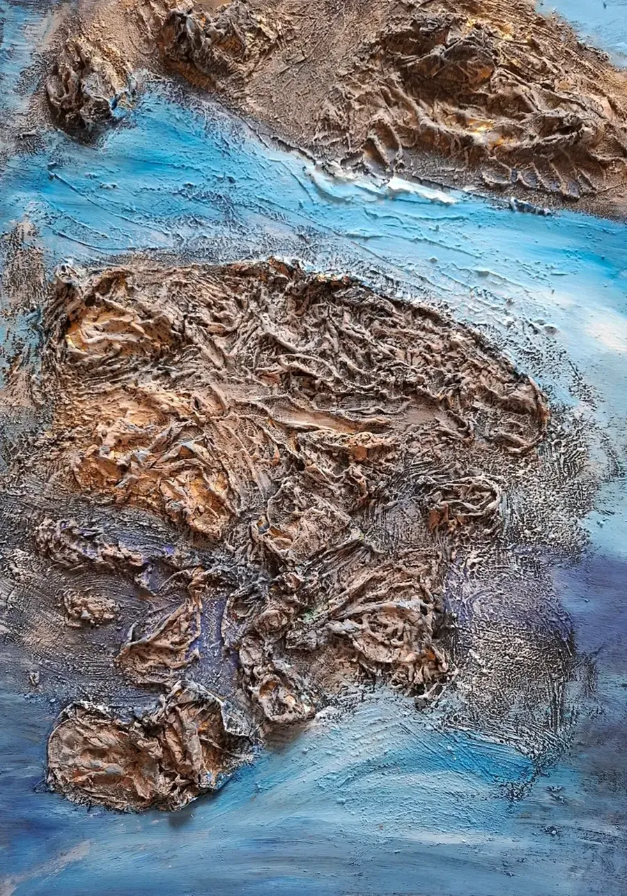 Atelierdetail von Anne Leinen