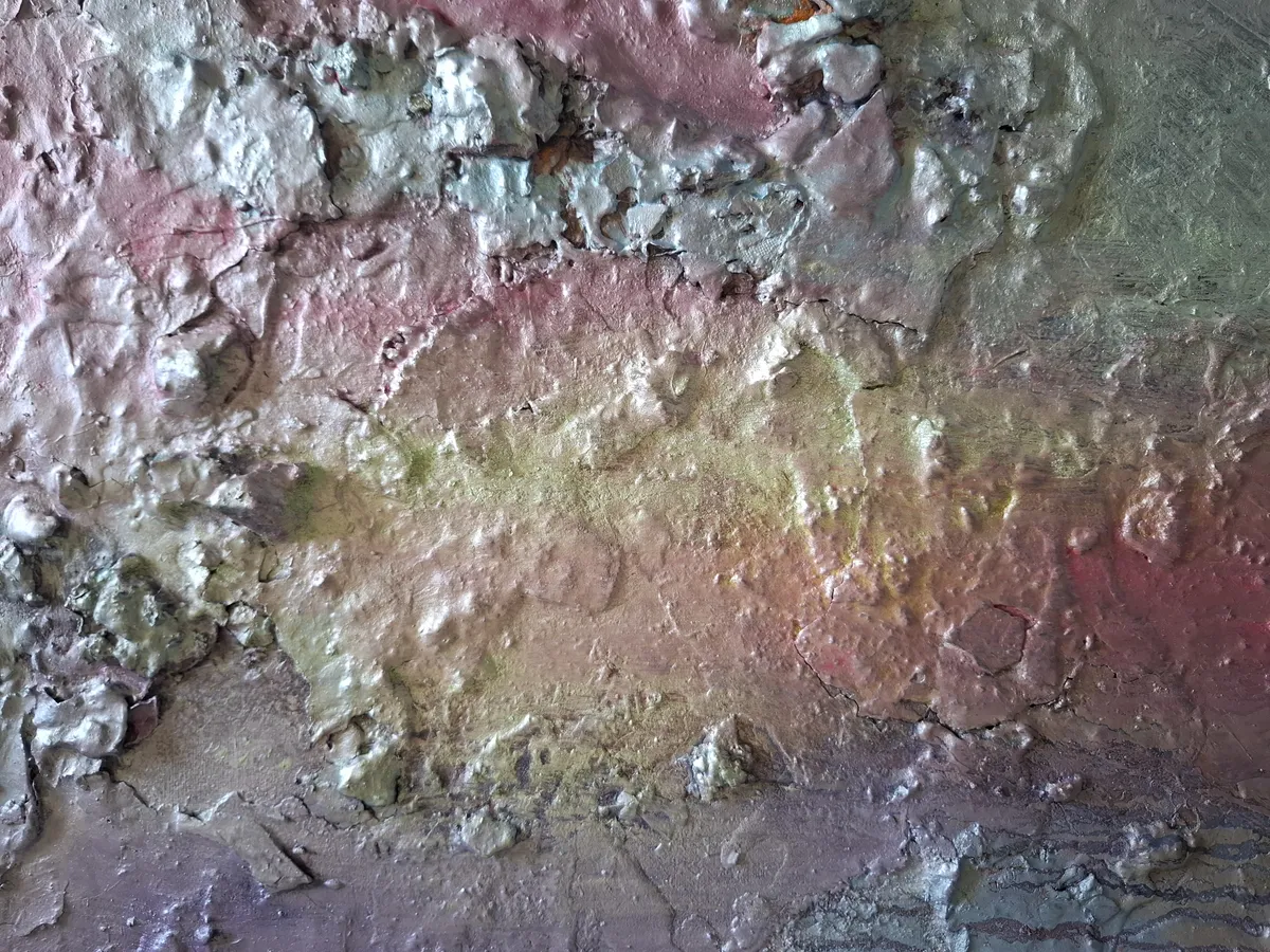 Kunstwerk von Anne Leinen in einem ruhigen Raum