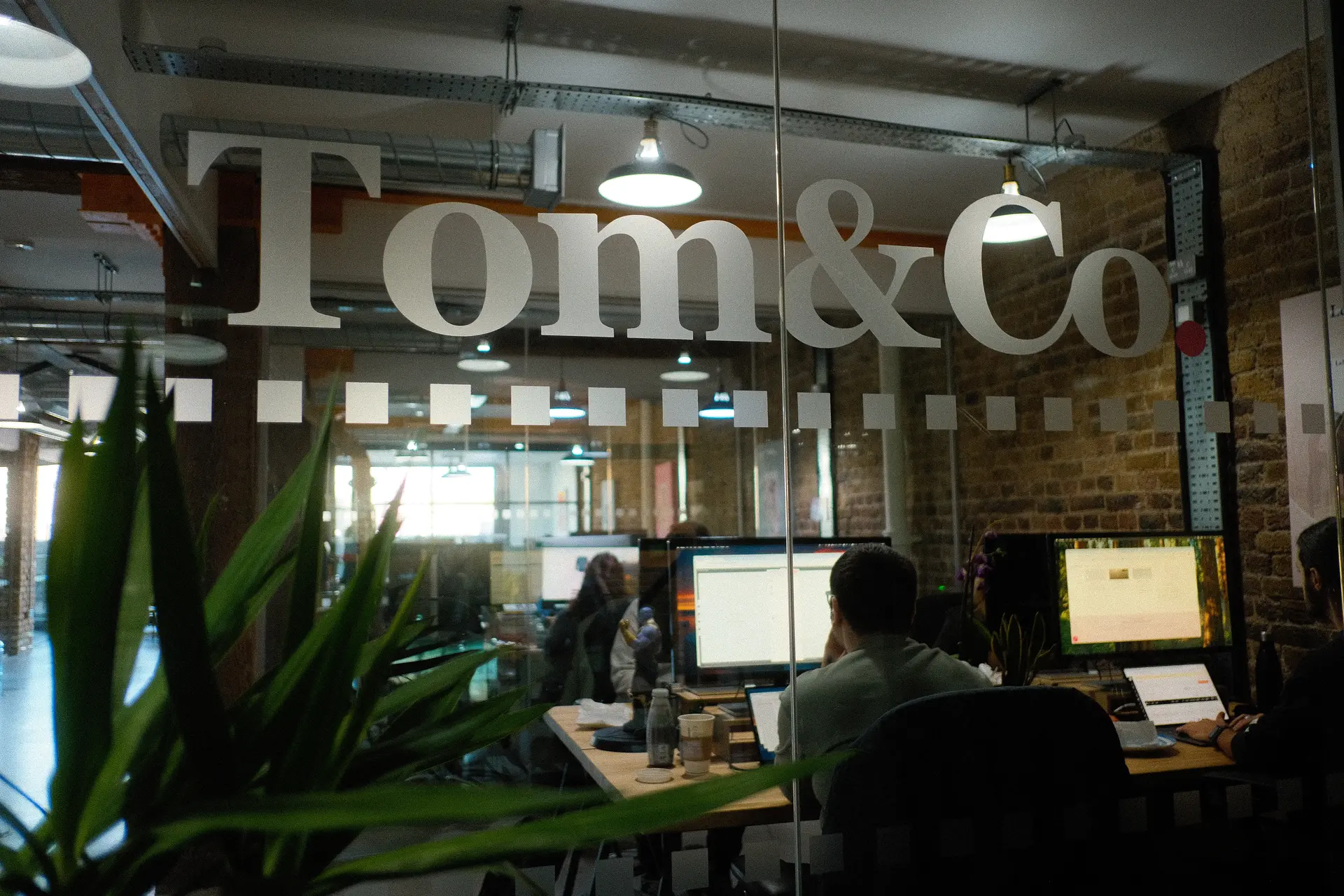 Inside the Tom&Co studio in Shad Thames, London