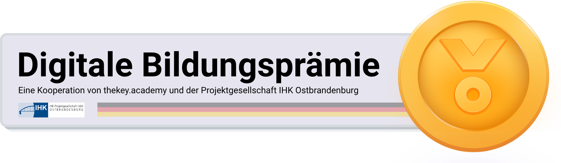 Digitale Bildungsprämie: eine Kooperation von thekey.academy und der Projektgesellschaft IHK Ostbrandenburg
