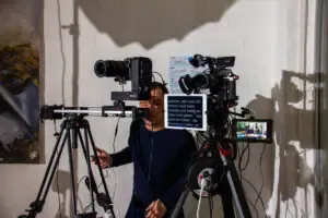 Behind the Scenes im Studio